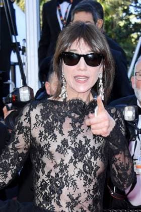 Charlotte Gainsbourg at the Emilia Perez film premiere on 18 05 2024 in Cannes Cannes Film Festival 2024 Emilia Perez film premiere