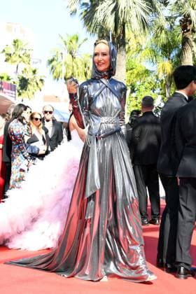 Lady Victoria Hervey at the Emilia Perez film premiere on 18 05 2024 in Cannes Cannes Film Festival 2024 Emilia Perez film premiere