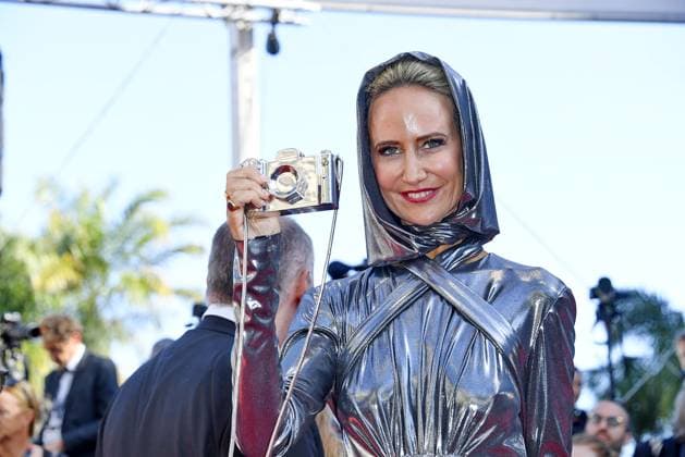 Lady Victoria Hervey at the Emilia Perez film premiere on 18 05 2024 in Cannes Cannes Film Festival 2024 Emilia Perez film premiere