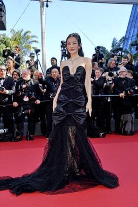 Jessica Wang at the Emilia Perez film premiere on 18 05 2024 in Cannes Cannes Film Festival 2024 Emilia Perez film premiere