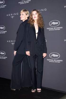 Photocall of the Women in Motion dinner by the Kering group, Place de la Castre, during the 77th Cannes International Film Festival Judith Godreche and her daughter Tess BarthÃ lemy Photocall of the Women in Motion dinner by the Kering group, Place de la Castre, at the 77th Cannes International Film Festival on May 19, 2024 Olivier Borde Bestimage Photocall 2024 Kering Women In Motion Awards and Cannes Film Festival Presidential Dinner at the 77th annual Cannes Film Festival at the Place de la Castre on May 19, 2024 in Cannes, France Cannes France  Copyright: xOLIVIERxBORDEx xBESTIMAGExOLIVIERxBORDEx xBESTIMAGEx