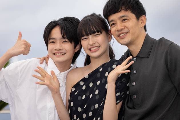 Cannes - My Sunshine Photocall Keitatsu Koshiyama, Kiara Nakanishi and Sosuke Ikematsu attend the My Sunshine Photocall at the 77th annual Cannes Film Festival at Palais des Festivals on May 20, 2024 in Cannes, France. Photo by Shootpix ABACAPRESS.COM Cannes France  Copyright: xShootpix ABACAx