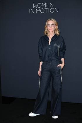 Cannes, 77th Cannes Film Festival 2024, Kering, Women in motion talk with Cate Blanchett, Coco Francini and Stacy L. Smith. in the photo Cate Blanchett  Copyright: xSimonexComix xipa-agency.netx xPoolxPhotoxEventsx03x IPA_Agency_IPA46300059
