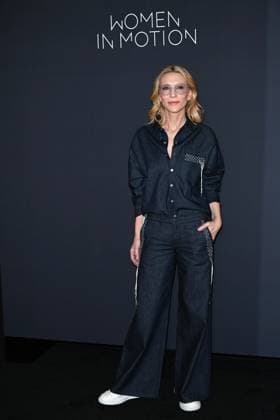 Cannes, 77th Cannes Film Festival 2024, Kering, Women in motion talk with Cate Blanchett, Coco Francini and Stacy L. Smith. in the photo Cate Blanchett  Copyright: xSimonexComix xipa-agency.netx xPoolxPhotoxEventsx03x IPA_Agency_IPA46300064