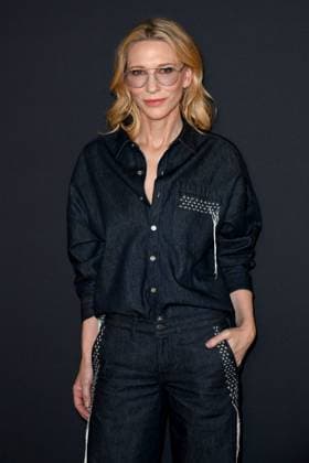 Cannes, 77th Cannes Film Festival 2024, Kering, Women in motion talk with Cate Blanchett, Coco Francini and Stacy L. Smith. Cannes, 77th Cannes Film Festival 2024, Kering, Women in motion talk with Cate Blanchett, Coco Francini and Stacy L. Smith. in the photo Cate Blanchett Cannes France  Copyright: xIPA ABACAx