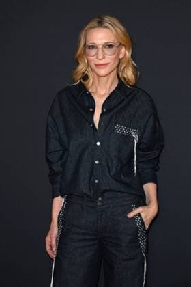 Cannes, 77th Cannes Film Festival 2024, Kering, Women in motion talk with Cate Blanchett, Coco Francini and Stacy L. Smith. Cannes, 77th Cannes Film Festival 2024, Kering, Women in motion talk with Cate Blanchett, Coco Francini and Stacy L. Smith. in the photo Cate Blanchett Cannes France  Copyright: xIPA ABACAx