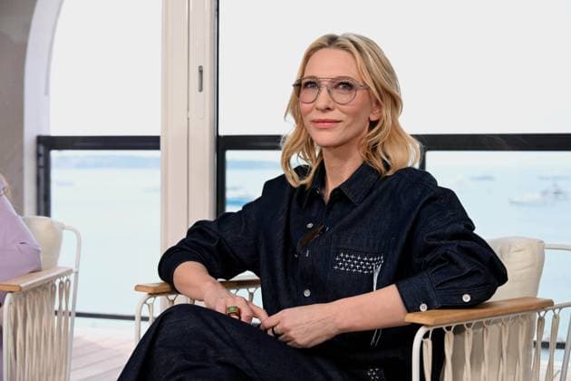 Cannes, 77th Cannes Film Festival 2024, Kering, Women in motion talk with Cate Blanchett, Coco Francini and Stacy L. Smith. in the photo Cate Blanchett  Copyright: xSimonexComix xipa-agency.netx xPoolxPhotoxEventsx03x IPA_Agency_IPA46300299