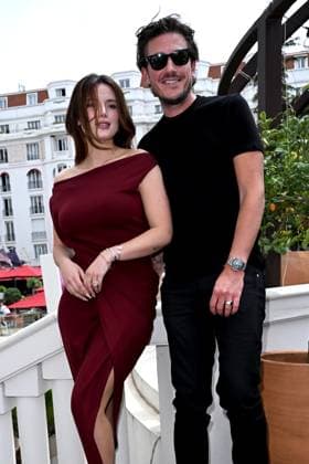 Cannes, 77th Cannes Film Festival 2024, celebrity sighting day In the photo: Bella Thorne, Mark Emms  Copyright: xSimonexComix xipa-agency.netx xPoolxPhotoxEventsx03x IPA_Agency_IPA46301428