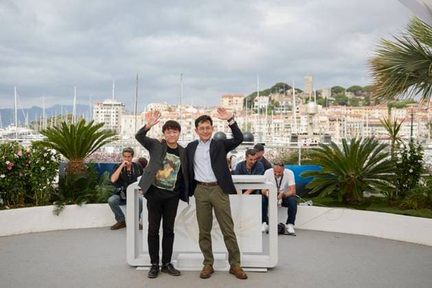 Photocall of the Palme d?Or d?Honneur award ceremony at GHILBI studio during the 77th Cannes International Film Festival Kenichi Yoda, GorÅ Miyazak Photocall for the Palme d?Or d?Honneur award to Studio GHILBI at the 77th Cannes International Film Festival on May 20, 2024 Jacovides Moreau Bestimage Photocall for the Palme D Or Winner Studio Ghibli at the 77th annual Cannes Film Festival at Palais des Festivals on May 20, 2024 in Cannes, France Cannes France  Copyright: xJACOVIDES-MOREAUx xBESTIMAGExJACOVIDES-MOREAUx xBESTIMAGEx