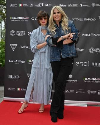 Cannes, 77th Cannes Film Festival 2024, Photocall for the presentation of Filming Italy Sardegna 2024 Cannes, 77th Cannes Film Festival 2024, Photocall for the presentation of Filming Italy Sardegna 2024 In the photo: Tiziana Rocca, Paz Vega Cannes France  Copyright: xIPA ABACAx