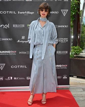 Cannes, 77th Cannes Film Festival 2024, Photocall for the presentation of Filming Italy Sardegna 2024 Cannes, 77th Cannes Film Festival 2024, Photocall for the presentation of Filming Italy Sardegna 2024 In the photo: Paz Vega Cannes France  Copyright: xIPA ABACAx