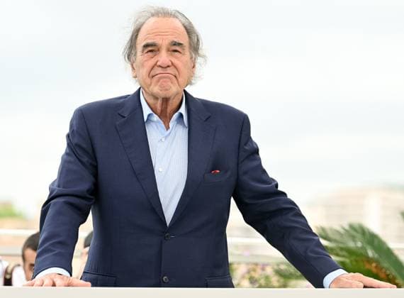 American director Oliver Stone attends the photo call for Lula at the 77th Cannes Film Festival in Cannes, France on Monday May 20, 2024.  CAN20240520143 RUNExHELLESTAD
