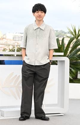 Japanese director Hiroshi Okuyama attends the photo call for My Sunshine at the 77th Cannes Film Festival in Cannes, France on Monday May 20, 2024.  CAN20240520153 RUNExHELLESTAD