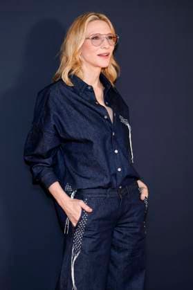 Cate Blanchett at the Kering Women in Motion Talk at the Festival de Cannes 2024 77 Cannes International Film Festival at the Majestic Hotel Cannes, 20 05 2024 Foto:xD.xBedrosianx xFuturexImagex blanchett_4502