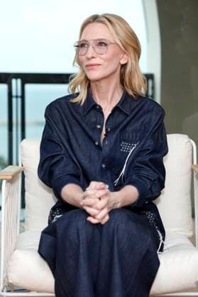 Cate Blanchett at the Kering Women in Motion Talk at the Festival de Cannes 2024 77 Cannes International Film Festival at the Majestic Hotel Cannes, 20 05 2024 Foto:xD.xBedrosianx xFuturexImagex blanchett_4511