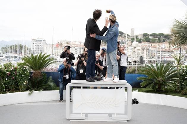 Annual Cannes Film Festival - En Fanfare Photocall - Cannes DN Pierre Lottin and Benjamin Lavernhe attend the En Fanfare (The Marching Band) Photocall at the 77th annual Cannes Film Festival at Palais des Festivals on May 20, 2024 in Cannes, France. Photo by David NIVIERE ABACAPRESS.COM CANNES France  Copyright: xNivierexDavid ABACAPRESS.COMx