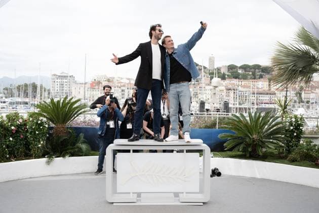 Annual Cannes Film Festival - En Fanfare Photocall - Cannes DN Pierre Lottin and Benjamin Lavernhe attend the En Fanfare (The Marching Band) Photocall at the 77th annual Cannes Film Festival at Palais des Festivals on May 20, 2024 in Cannes, France. Photo by David NIVIERE ABACAPRESS.COM CANNES France  Copyright: xNivierexDavid ABACAPRESS.COMx