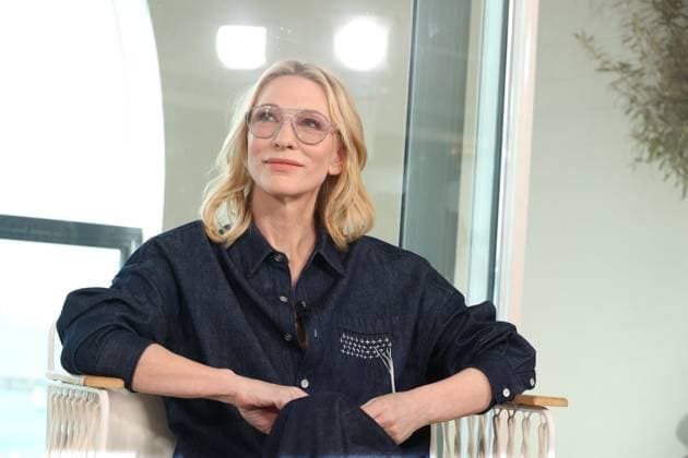 Cannes - Kering Women In Motion Talk - Cate Blanchett Cate Blanchett attends a Women In Motion talk at the 77th annual Cannes Film Festival at Majestic Hotel on May 20, 2024 in Cannes, France. Photo by Jerome DominÃ ABACAPRESS.COM  Copyright: xDominexJerome ABACAx