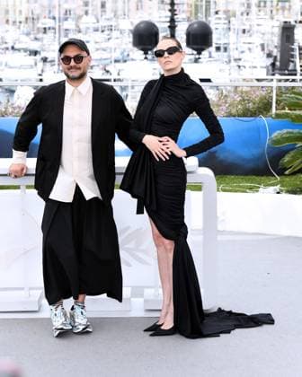 Cannes, 77th Cannes Film Festival 2024 Photocall film Limonov - The Ballad In the photo: Kirill Serebrennikov, Victoria Miroshnichenko  Copyright: xAlbertoxTerenghix xipa-agency.nex xPoolxPhotoxEventsx03x IPA_Agency_IPA46305260