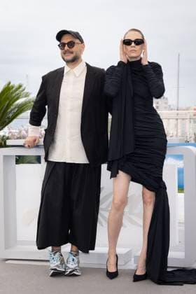 Cannes - Limonov - The Ballad Photocall Victoria Miroshnichenko and Kirill Serebrennikov attend the Limonov - The Ballad Photocall at the 77th annual Cannes Film Festival at Palais des Festivals on May 20, 2024 in Cannes, France. Photo by Shootpix ABACAPRESS.COM Cannes France  Copyright: xShootpix ABACAx