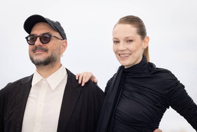 Cannes - Limonov - The Ballad Photocall Victoria Miroshnichenko and Kirill Serebrennikov attend the Limonov - The Ballad Photocall at the 77th annual Cannes Film Festival at Palais des Festivals on May 20, 2024 in Cannes, France. Photo by Shootpix ABACAPRESS.COM Cannes France  Copyright: xShootpix ABACAx