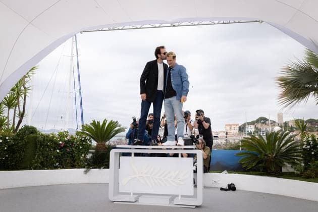Cannes - En Fanfare Photocall Pierre Lottin and Benjamin Lavernhe attend the En Fanfare (The Marching Band) photocall at the 77th annual Cannes Film Festival at Palais des Festivals on May 20, 2024 in Cannes, France. Photo by Shootpix ABACAPRESS.COM Cannes France  Copyright: xShootpix ABACAx