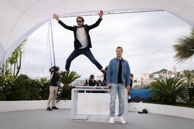 Cannes - En Fanfare Photocall Pierre Lottin and Benjamin Lavernhe attend the En Fanfare (The Marching Band) photocall at the 77th annual Cannes Film Festival at Palais des Festivals on May 20, 2024 in Cannes, France. Photo by Shootpix ABACAPRESS.COM Cannes France  Copyright: xShootpix ABACAx