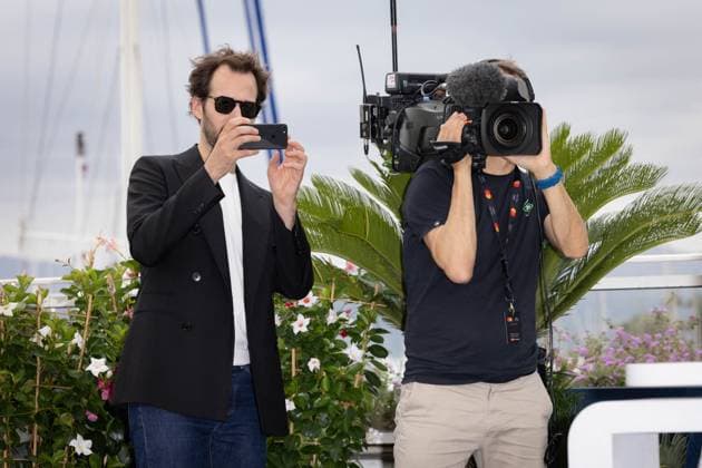 Cannes - En Fanfare Photocall Benjamin Lavernhe attend the En Fanfare (The Marching Band) photocall at the 77th annual Cannes Film Festival at Palais des Festivals on May 20, 2024 in Cannes, France. Photo by Shootpix ABACAPRESS.COM Cannes France  Copyright: xShootpix ABACAx