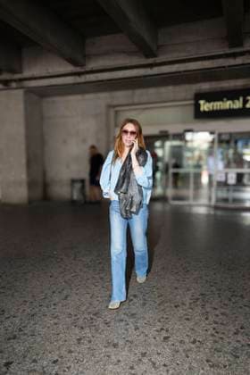 Sarah Stern arrives at Nice airport during the 77th Cannes International Film Festival Sarah Stern arrives at Nice airport during the 77th Cannes International Film Festival May 14 25, 2024 , May 20, 2024 Cannes France  Copyright: xPerusseaux-xDaxSilvax xBestimagexPerusseaux-xDaxSilvax xBestimagex
