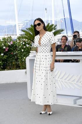 Demi Moore at the Photocall THE SUBSTANCE at the 77 th Cannes Film Festival 20 05 2024