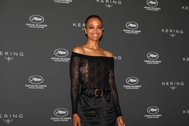 May 20, 2024, Cannes, Cote D azur, France: ZOE SALDANA poses at during the photocall ahead of her Kering Women in Motion Talk during the 77th Annual Cannes Film Festival at Palais des Festivals in Cannes, France Cannes France - ZUMAc179 20240520_zep_c179_077 Copyright: xMickaelxChavetx