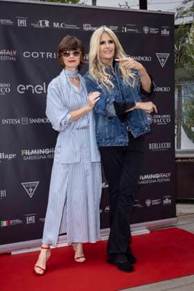 Photocall of the Filming Italy Sardegna Festival press conference at the Italian Pavilion at the Majestic Hotel on the sidelines of the 77th Cannes International Film Festival Paz Vega and Tiziana Rocca at the photocall of the Filming Italy Sardegna Festival press conference at the Italian Pavilion at the Majestic Hotel on the sidelines of the 77th Cannes International Film Festival, France, May 20, 2024 Olivier Borde bestimage Celebs attending a press conference for the Filming Italy Sardegna Festival 2024 at the 77th annual Cannes Film Festival at Italian Pavilion on May 20, 2024 in Cannes, France Manuele Mangiarotti IPA via ZUMA Press Bestimage Cannes France  Copyright: xOLIVIERxBORDEx xBESTIMAGExOLIVIERxBORDEx xBESTIMAGEx