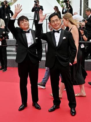 Cannes, France: Cannes, 77th Cannes Film Festival 2024, Sixth evening - red carpet Palma d Or Studio Ghibli - In the photo: Goro Miyazaki and Kenichi Yoda Cannes France  - ZUMAp169 20240520_zea_p169_647 Copyright: xManuelexMangiarottix