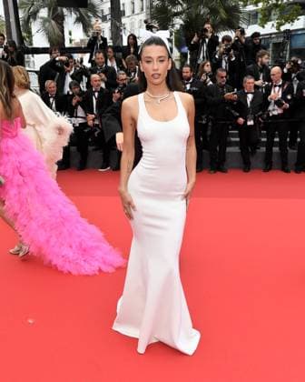 Cannes, 77th Cannes Film Festival 2024, Red carpet film The Apprentice In the photo: Maria Pedraza  Copyright: xAlbertoxTerenghix xipa-agency.nex xPoolxPhotoxEventsx03x IPA_Agency_IPA46311646