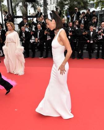 Cannes, 77th Cannes Film Festival 2024, Red carpet film The Apprentice In the photo: Maria Pedraza  Copyright: xAlbertoxTerenghix xipa-agency.nex xPoolxPhotoxEventsx03x IPA_Agency_IPA46311667