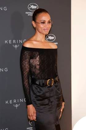 Zoe Saldana at the Kering Women in Motion Talk at the Festival de Cannes 2024 77 Cannes International Film Festival at the Majestic Hotel Cannes, 20 05 2024 Foto:xD.xBedrosianx xFuturexImagex saldana_4501