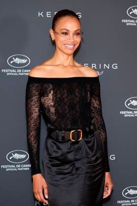 Zoe Saldana at the Kering Women in Motion Talk at the Festival de Cannes 2024 77 Cannes International Film Festival at the Majestic Hotel Cannes, 20 05 2024 Foto:xD.xBedrosianx xFuturexImagex saldana_4506