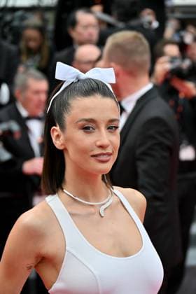 Cannes, 77th Cannes Film Festival 2024 Red Carpet The Apprentice Pictured: Maria Pedraza  Copyright: xAlbertoxTerenghi xipa-agency.netx x xipa-agencyxnetx IPA_Agency_IPA46312257