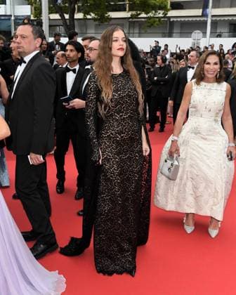 Cannes, 77th Cannes Film Festival 2024, Red carpet film The Apprentice In the photo: Barbara Palvin  Copyright: xAlbertoxTerenghix xipa-agency.nex xPoolxPhotoxEventsx03x IPA_Agency_IPA46312945