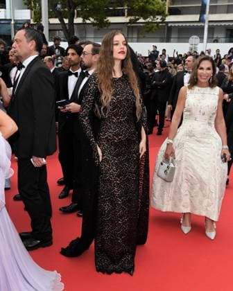 Cannes, 77th Cannes Film Festival 2024, Red carpet film The Apprentice In the photo: Barbara Palvin  Copyright: xAlbertoxTerenghix xipa-agency.nex xPoolxPhotoxEventsx03x IPA_Agency_IPA46312946
