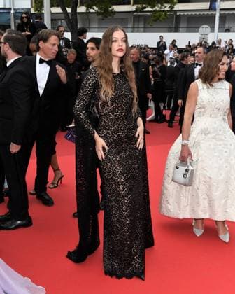 Cannes, 77th Cannes Film Festival 2024, Red carpet film The Apprentice In the photo: Barbara Palvin  Copyright: xAlbertoxTerenghix xipa-agency.nex xPoolxPhotoxEventsx03x IPA_Agency_IPA46312960