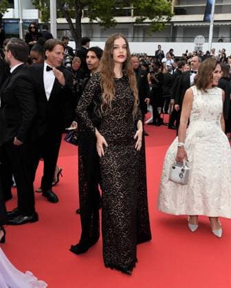 Cannes, 77th Cannes Film Festival 2024, Red carpet film The Apprentice In the photo: Barbara Palvin  Copyright: xAlbertoxTerenghix xipa-agency.nex xPoolxPhotoxEventsx03x IPA_Agency_IPA46312965