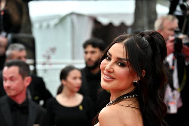 Cannes, 77th Cannes Film Festival 2024 Red Carpet The Apprentice Pictured: Mayssa Maghrebi  Copyright: xManuelexMangiarotti xipa-agency.x x xipa-agencyxnetx IPA_Agency_IPA46312991