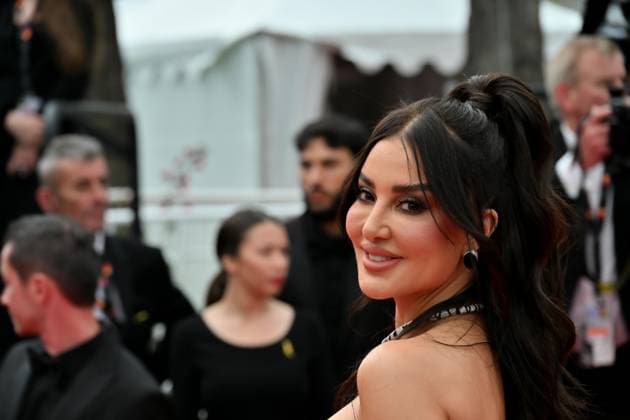 Cannes, 77th Cannes Film Festival 2024 Red Carpet The Apprentice Pictured: Mayssa Maghrebi  Copyright: xManuelexMangiarotti xipa-agency.x x xipa-agencyxnetx IPA_Agency_IPA46312998
