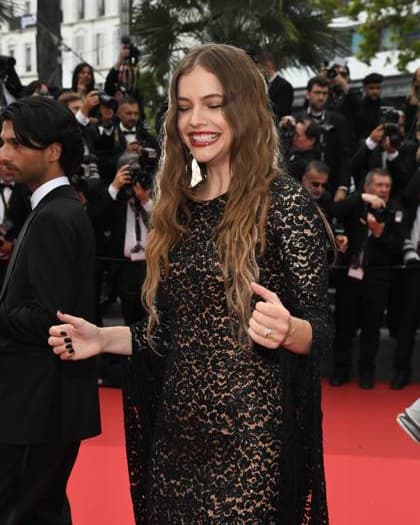 Cannes, 77th Cannes Film Festival 2024, Red carpet film The Apprentice In the photo: Barbara Palvin  Copyright: xAlbertoxTerenghix xipa-agency.nex xPoolxPhotoxEventsx03x IPA_Agency_IPA46313041