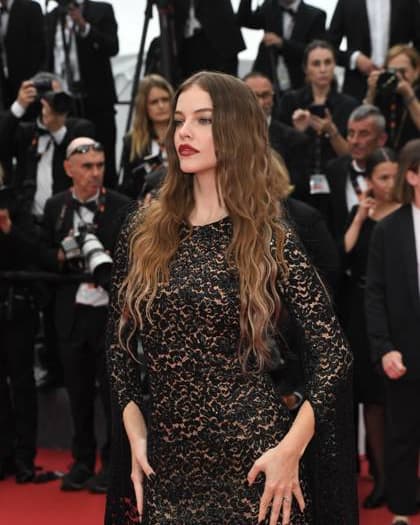 Cannes, 77th Cannes Film Festival 2024, Red carpet film The Apprentice In the photo: Barbara Palvin  Copyright: xAlbertoxTerenghix xipa-agency.nex xPoolxPhotoxEventsx03x IPA_Agency_IPA46313068