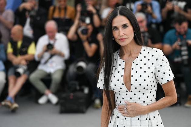 77eme Festival International du Film de Cannes Photocall du film 77th International Cannes Film Festival Photocall THE SUBSTANCE DEMI MOORE 305236 2024 05 20 Cannes France  Copyright: xSergexArnalx xStarfacex STAR_305236_016
