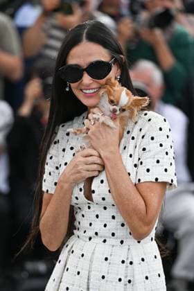 77eme Festival International du Film de Cannes Photocall du film 77th International Cannes Film Festival Photocall THE SUBSTANCE DEMI MOORE 305236 2024 05 20 Cannes France  Copyright: xSergexArnalx xStarfacex STAR_305236_020