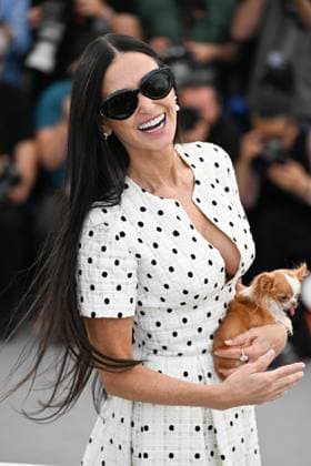 77eme Festival International du Film de Cannes Photocall du film 77th International Cannes Film Festival Photocall THE SUBSTANCE DEMI MOORE 305236 2024 05 20 Cannes France  Copyright: xSergexArnalx xStarfacex STAR_305236_022