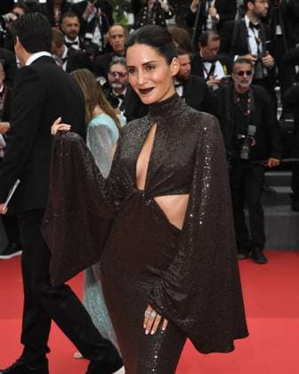 Cannes, 77th Cannes Film Festival 2024, Red carpet film The Apprentice In the photo: Gala Gonzalez  Copyright: xAlbertoxTerenghix xipa-agency.nex xPoolxPhotoxEventsx03x IPA_Agency_IPA46314105